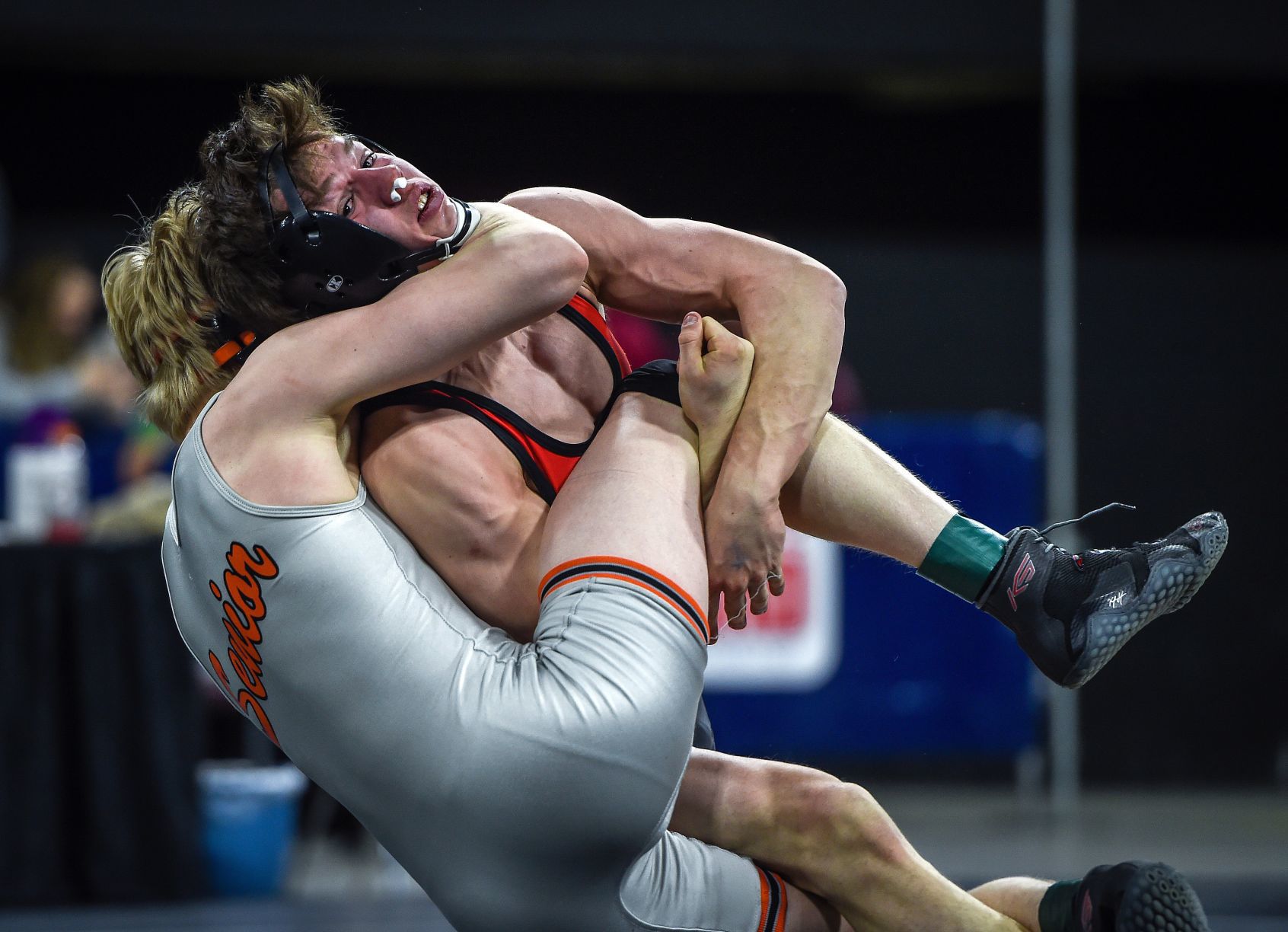 Day two of the wrestling tournament